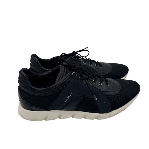 Salvatore Ferragamo Men\'s Black Sneakers Size 12 M main image 6